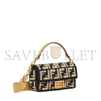 FENDI BAGUETTE BAG IN BLACK FF 8BR600AKBYF1HOG (27*15*6cm)